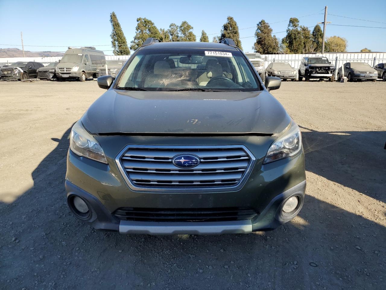 2016 Subaru Outback VIN 4S4BSACCXG3348357 Copart auction photo, rear end damage thumbnail 5