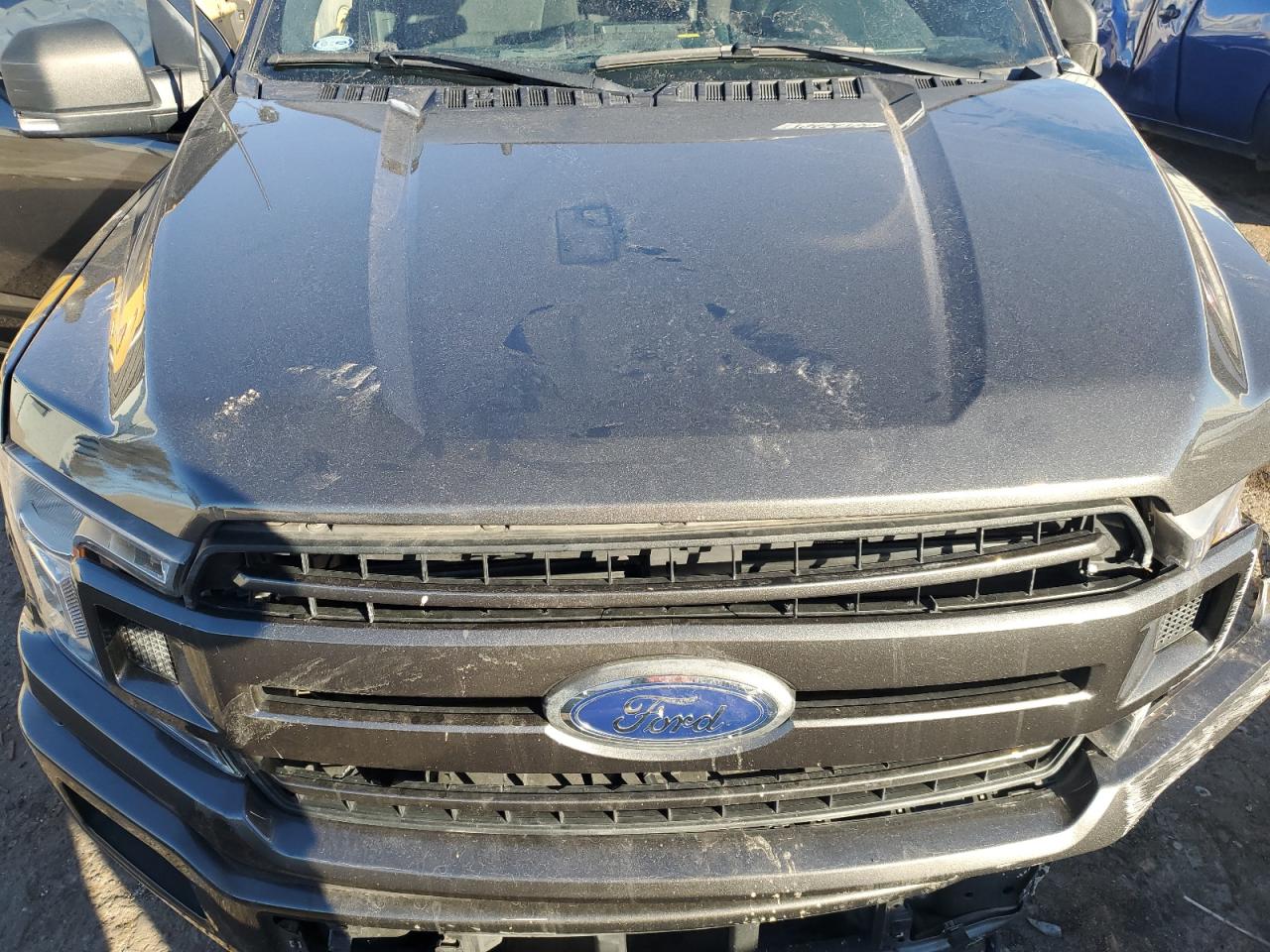 2019 Ford F-150 VIN 1FTEW1EP1KKE94151 Copart auction photo, side / front end damage thumbnail 12