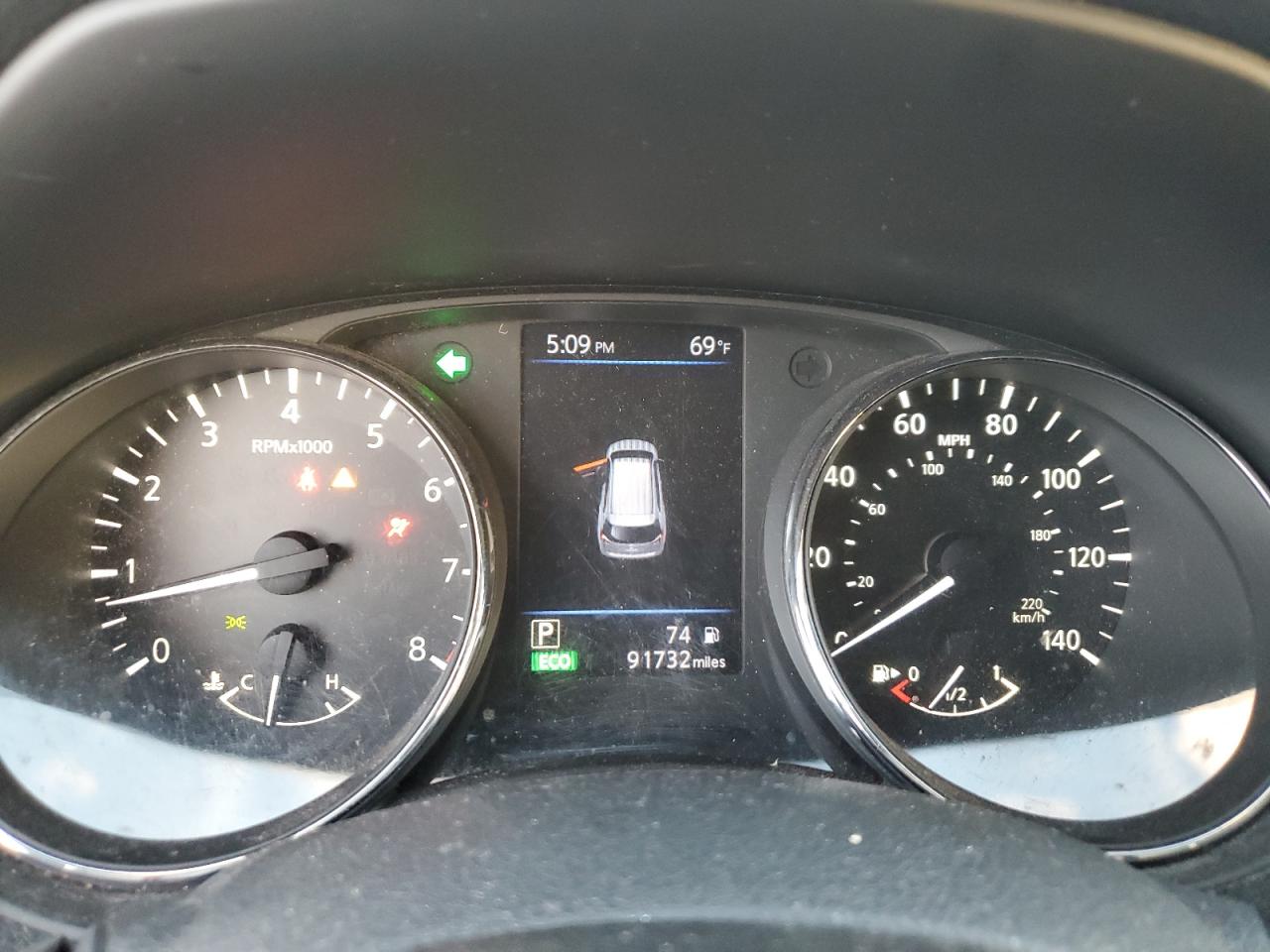 2018 Nissan Rogue VIN 5N1AT2MV5JC750583 Copart auction photo, front end damage thumbnail 9