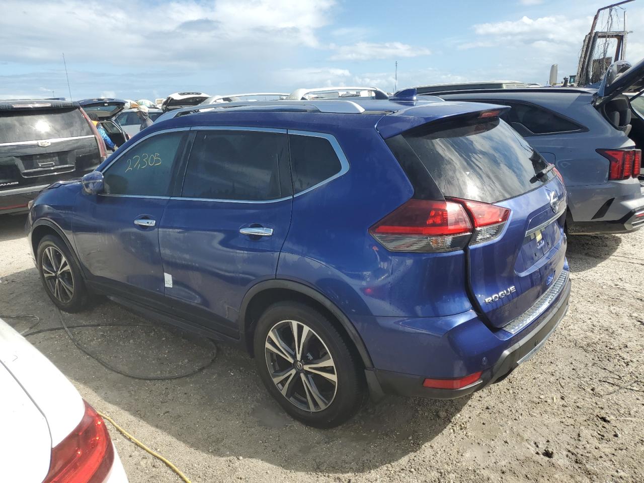 2019 Nissan Rogue VIN JN8AT2MT6KW250911 Copart auction photo, water/flood damage thumbnail 2