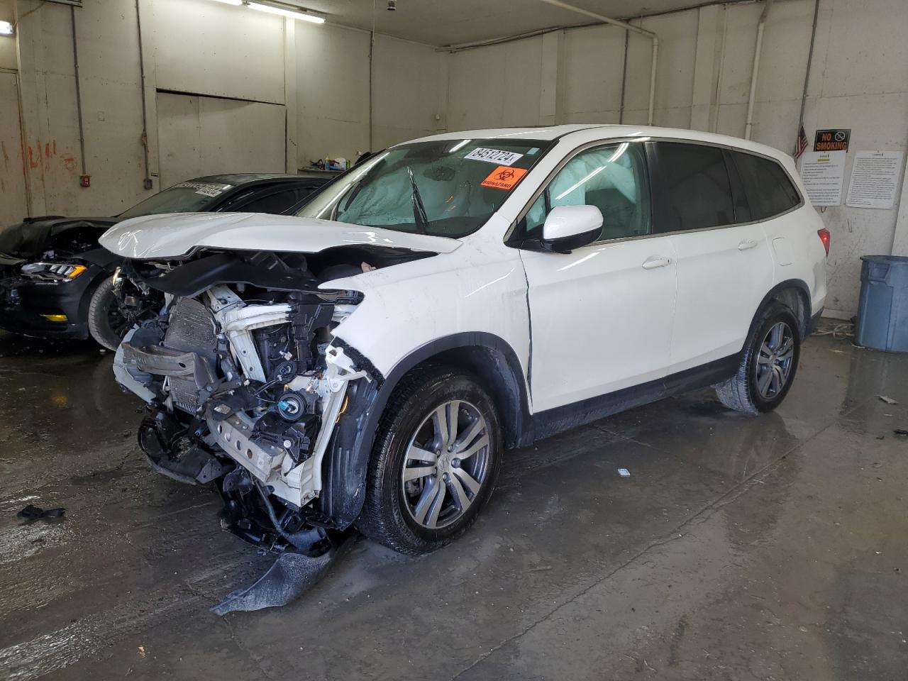 2017 Honda Pilot VIN 5FNYF5H72HB027410 - Copart auction photo