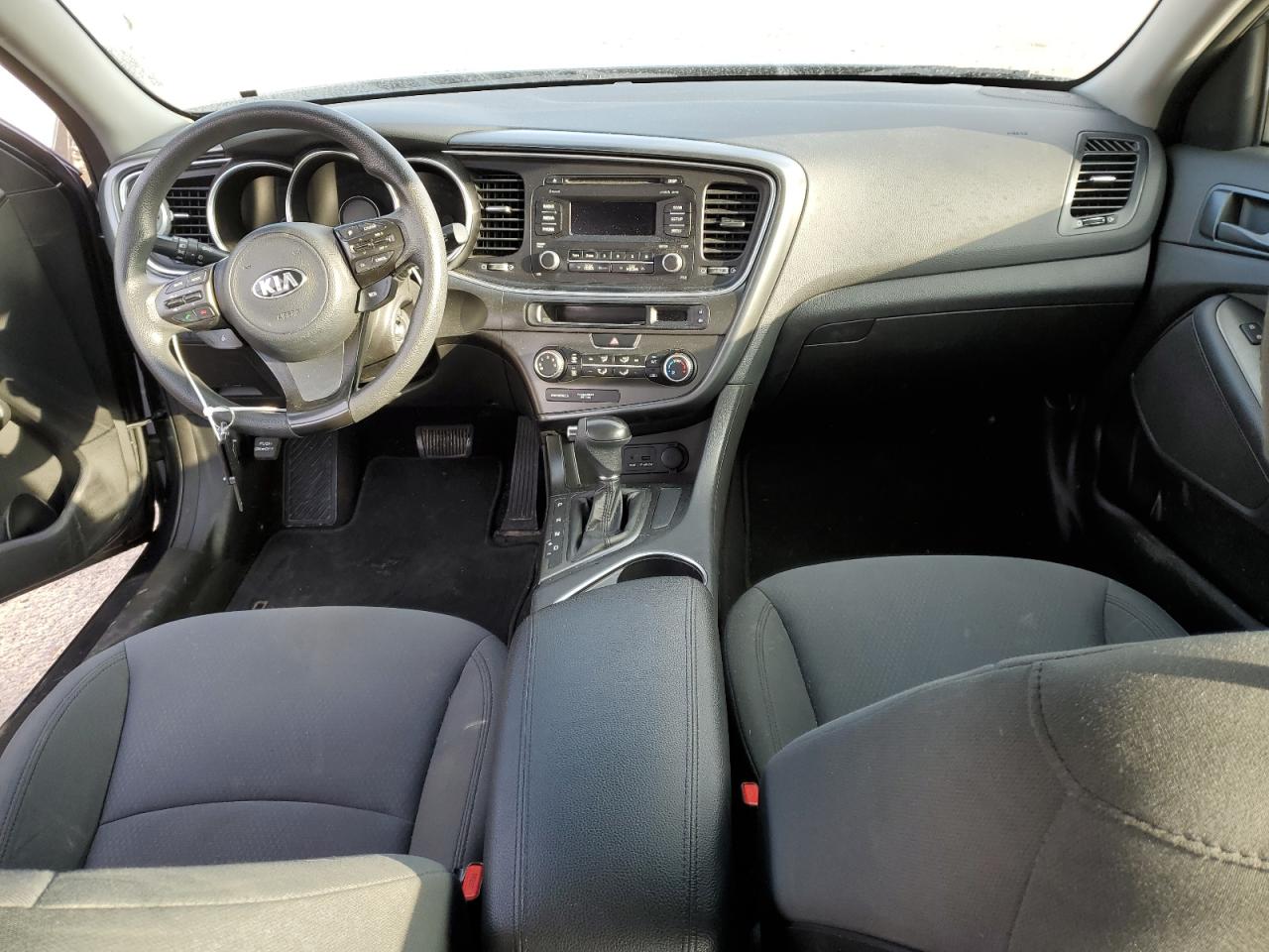 2015 KIA Optima VIN KNAGM4A76F5544758 Copart auction photo, front end damage thumbnail 8