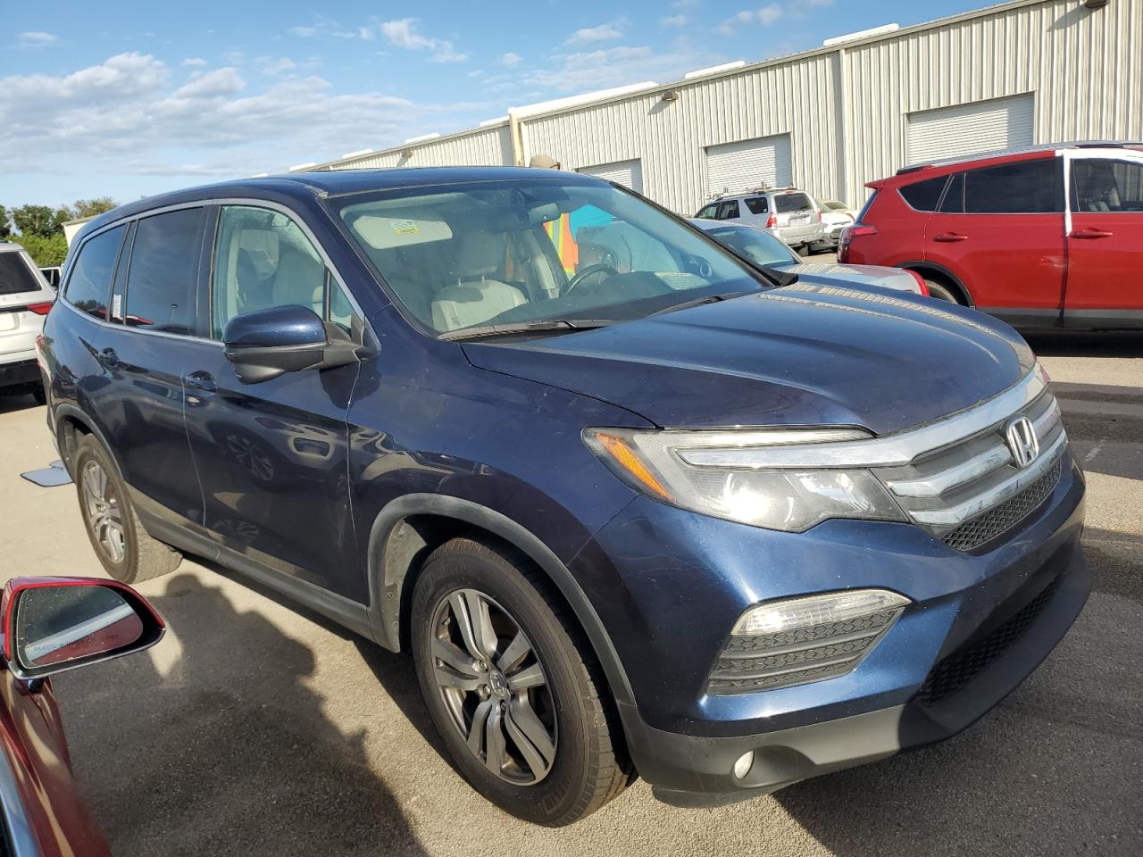 2016 Honda Pilot VIN 5FNYF6H54GB009106 Copart auction photo, water/flood damage thumbnail 4