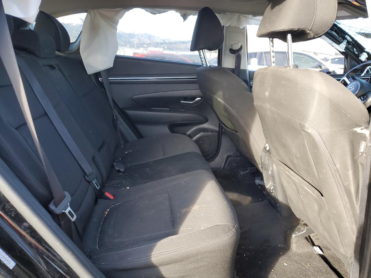 2022 Hyundai Tucson VIN KM8JBCA12NU050594 Copart auction photo, rollover damage thumbnail 11
