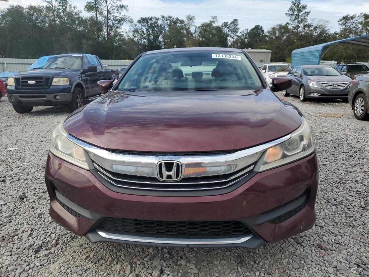 2016 Honda Accord VIN 1HGCR2F32GA098907 Copart auction photo, rear end / minor dent/scratches damage thumbnail 5