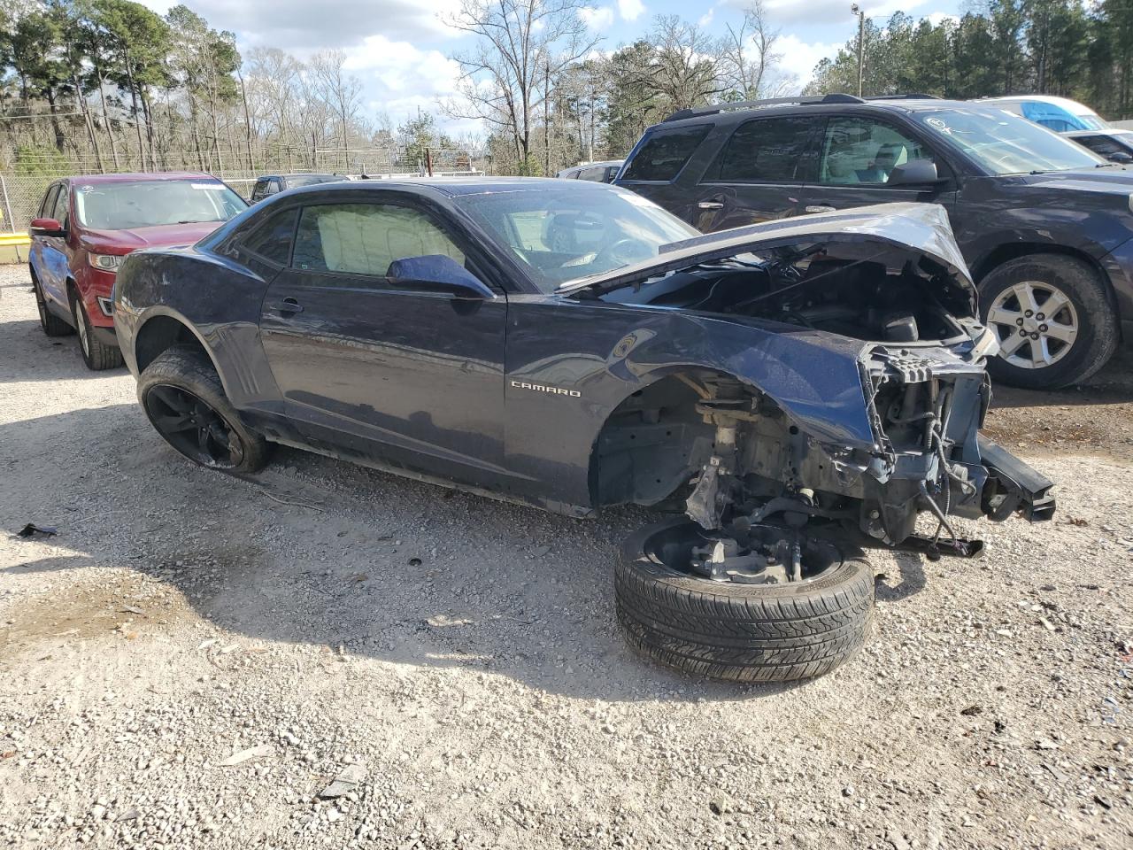 2011 Chevrolet Camaro VIN 2G1FC1ED2B9171904 Copart auction photo, front end / all over damage thumbnail 4