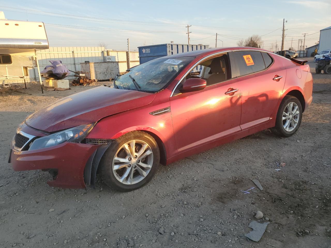 2012 KIA Optima VIN 5XXGM4A74CG032930