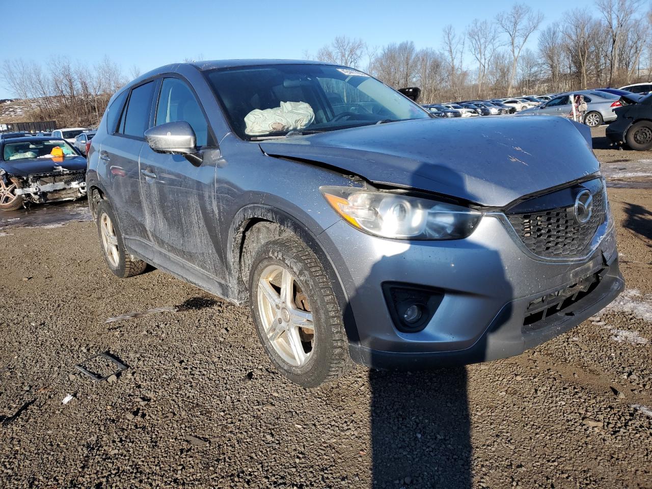 2014 Mazda CX-5 VIN JM3KE4CY9E0312240 Copart auction photo, front end damage thumbnail 4