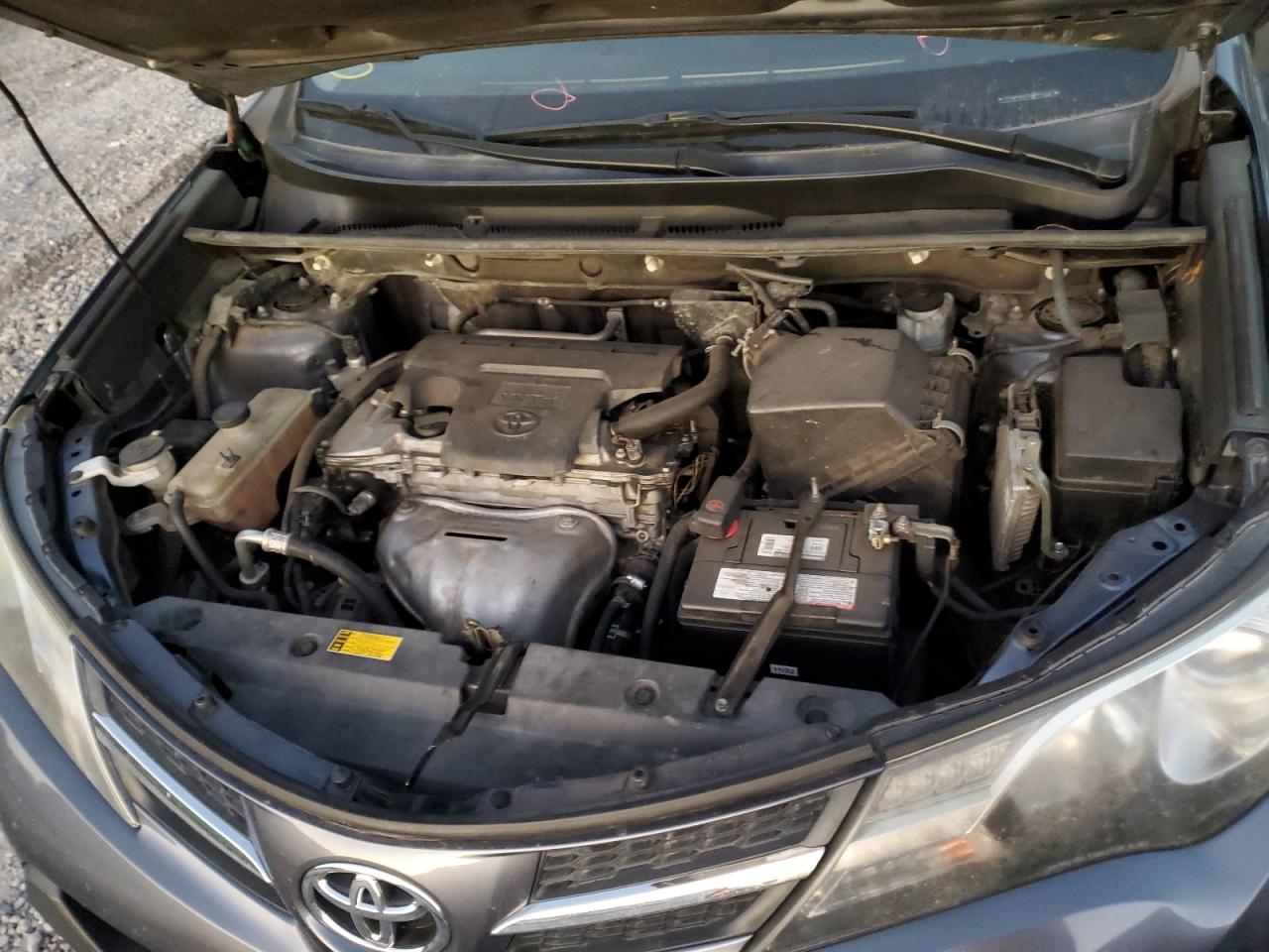2014 Toyota RAV 4 VIN 2T3WFREV7EW074343 Copart auction photo, front end damage thumbnail 12