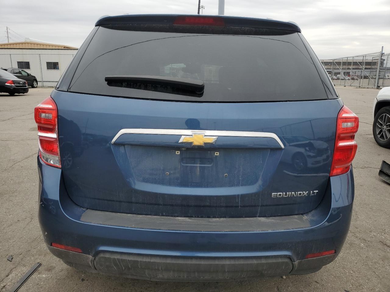 2016 Chevrolet Equinox VIN 2GNALCEK5G6146264 Copart auction photo, front end / side damage thumbnail 6