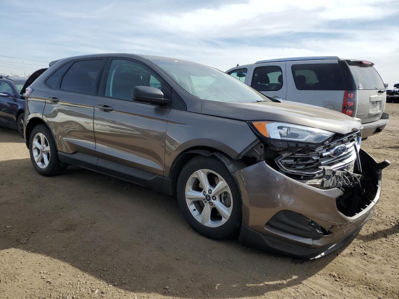 2019 Ford Edge VIN 2FMPK4G96KBB31886 Copart auction photo, front end damage thumbnail 4