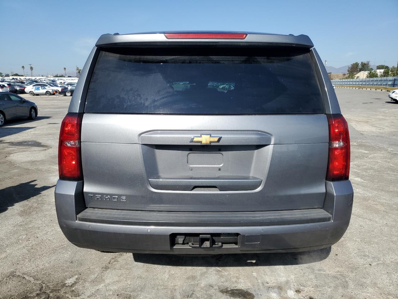 2019 Chevrolet Tahoe VIN 1GNSKBKC3KR181543 Copart auction photo, front end damage thumbnail 6