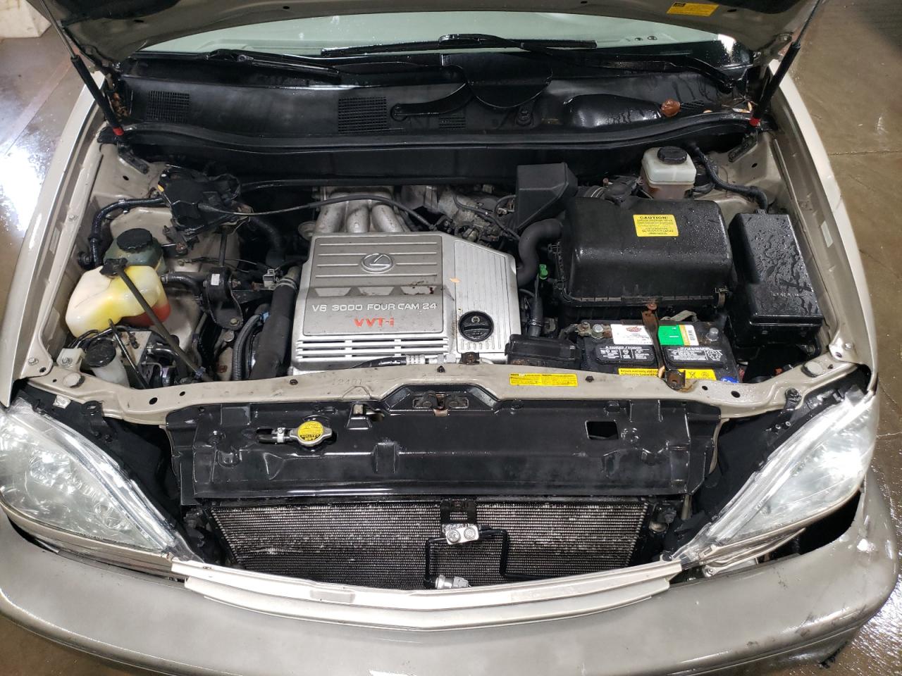 2002 Lexus RX VIN JTJHF10U420288003 Copart auction photo, front end / minor dent/scratches damage thumbnail 11