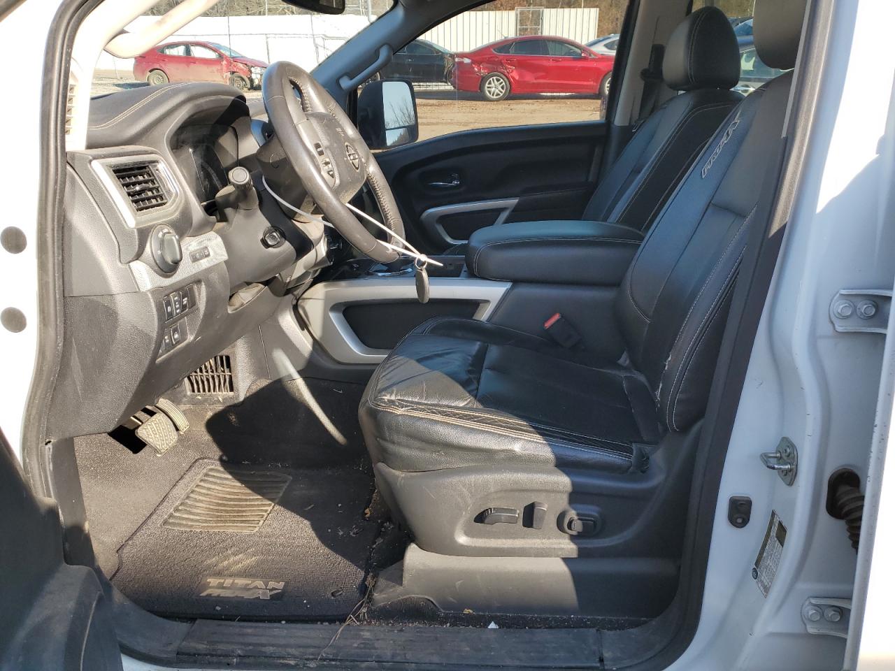 2017 Nissan Titan VIN 1N6AA1E53HN551028 Copart auction photo, front end / undercarriage damage thumbnail 7