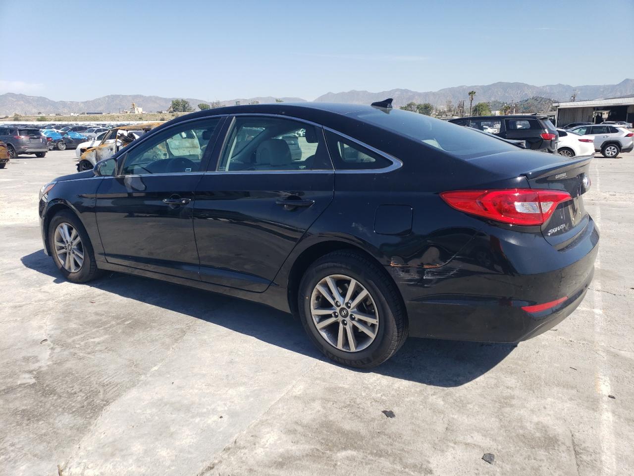 2017 Hyundai Sonata VIN 5NPE24AF1HH560621 Copart auction photo, undercarriage damage thumbnail 2