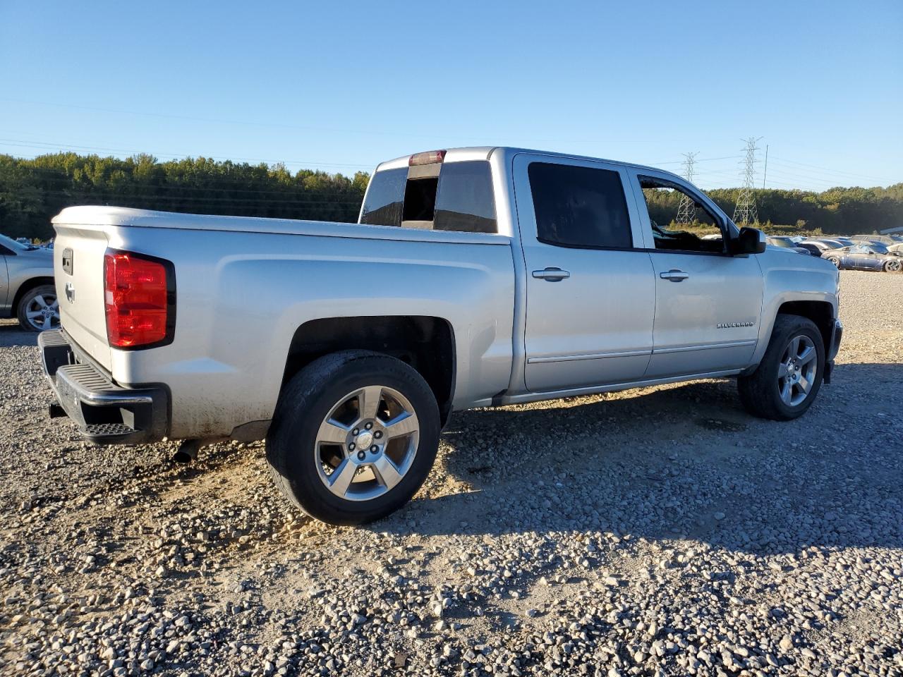2018 Chevrolet Silverado VIN 3GCPCREC0JG333132 Copart auction photo, burn - interior damage thumbnail 3