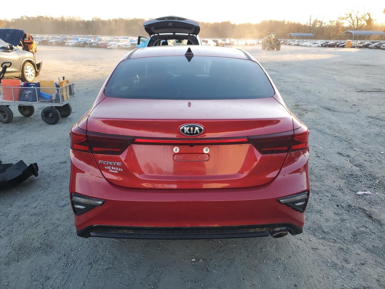 2020 KIA Forte VIN 3KPF24AD6LE230411 Copart auction photo, vandalism damage thumbnail 6