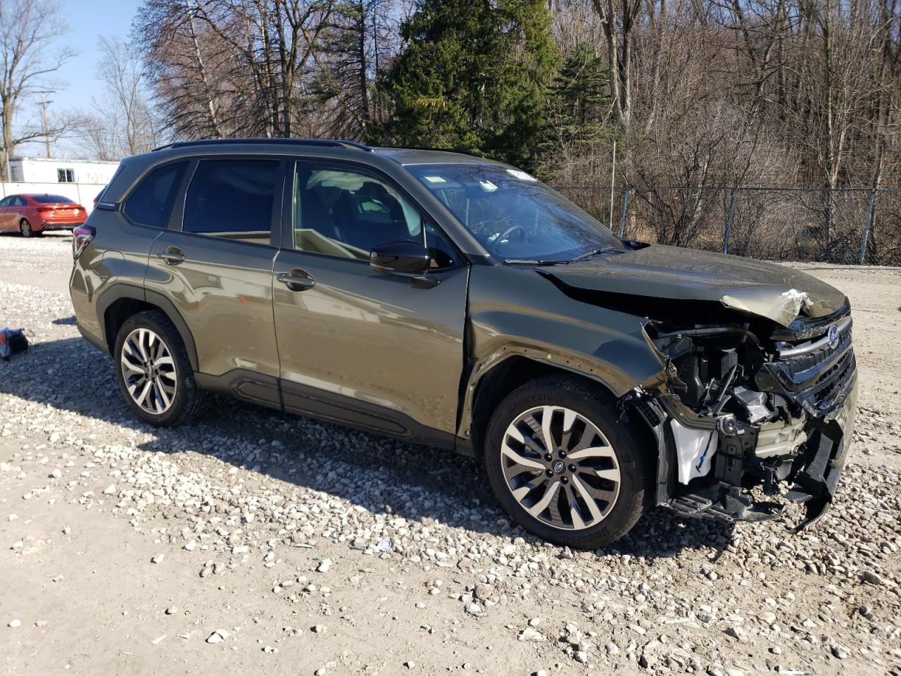 2025 Subaru Forester VIN JF2SLDTC1SH440702 Copart auction photo, front end damage thumbnail 4
