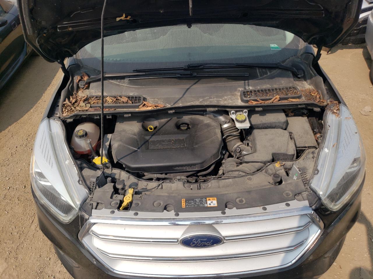2018 Ford Escape VIN 1FMCU0J93JUA58401 Copart auction photo, rear end / front end damage thumbnail 11