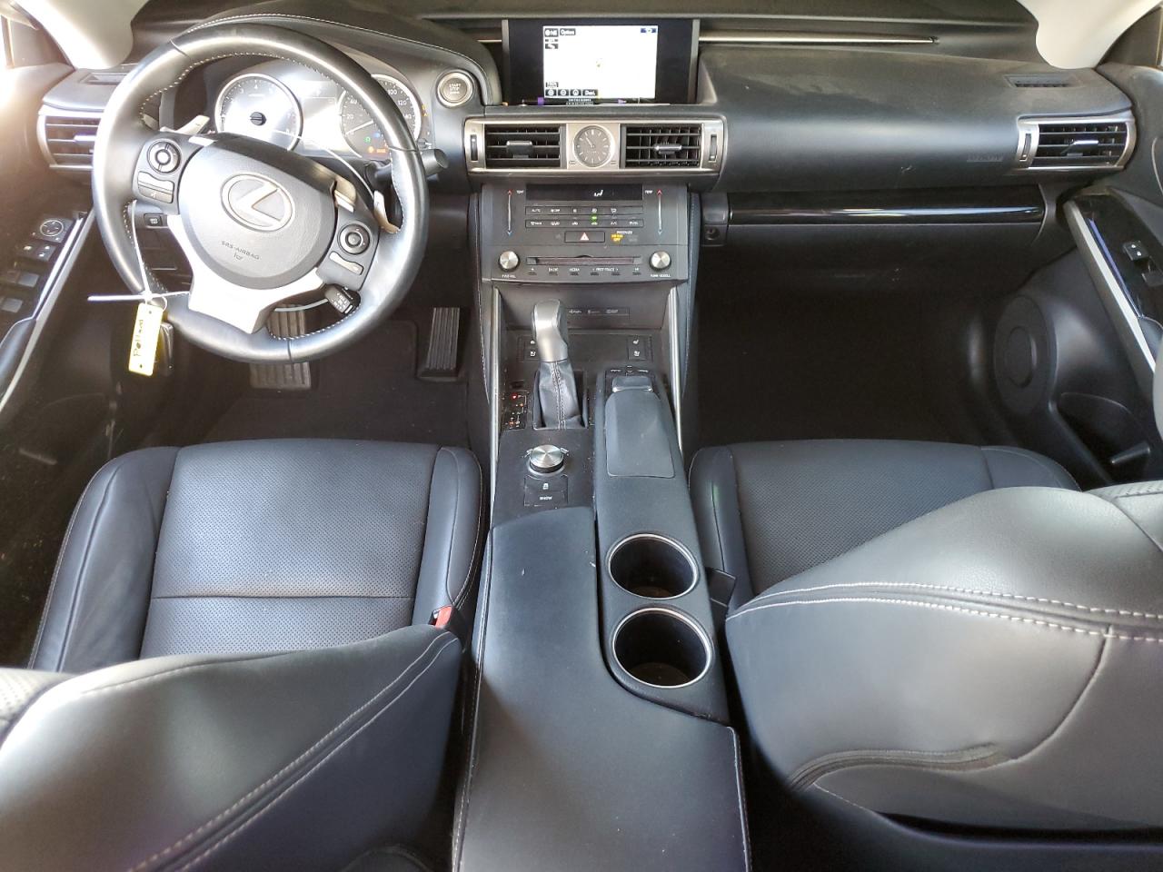 2015 Lexus IS VIN JTHBF1D25F5046510 Copart auction photo, front end / undercarriage damage thumbnail 8