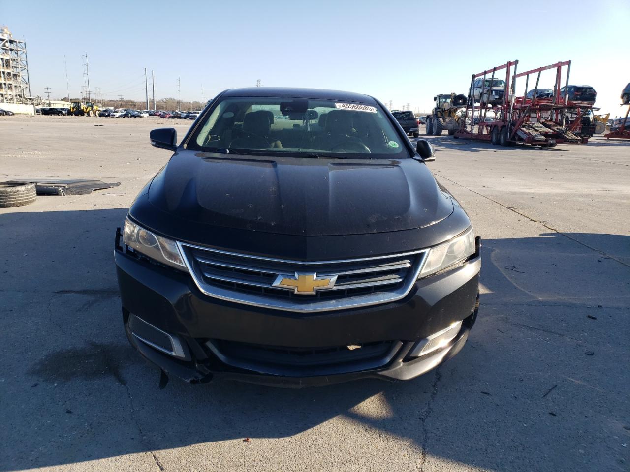 2017 Chevrolet Impala VIN 2G1105S3XH9118835 Copart auction photo, front end / rear end damage thumbnail 5