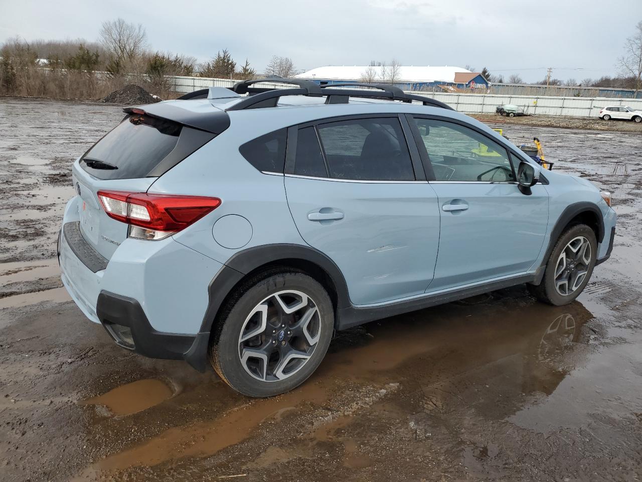 2019 Subaru XV VIN JF2GTANC5KH223459 Copart auction photo, side / rear end damage thumbnail 3