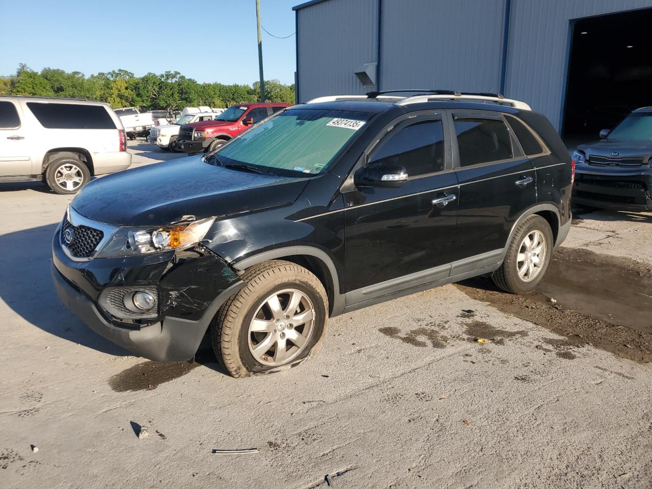 2013 KIA Sorento VIN 5XYKT3A64DG407517 - Copart auction photo