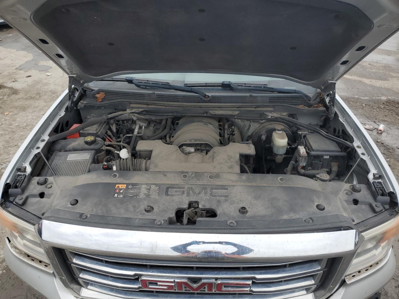2015 GMC Sierra VIN 1GTV2UEC7FZ241701 Copart auction photo, front end / minor dent/scratches damage thumbnail 11