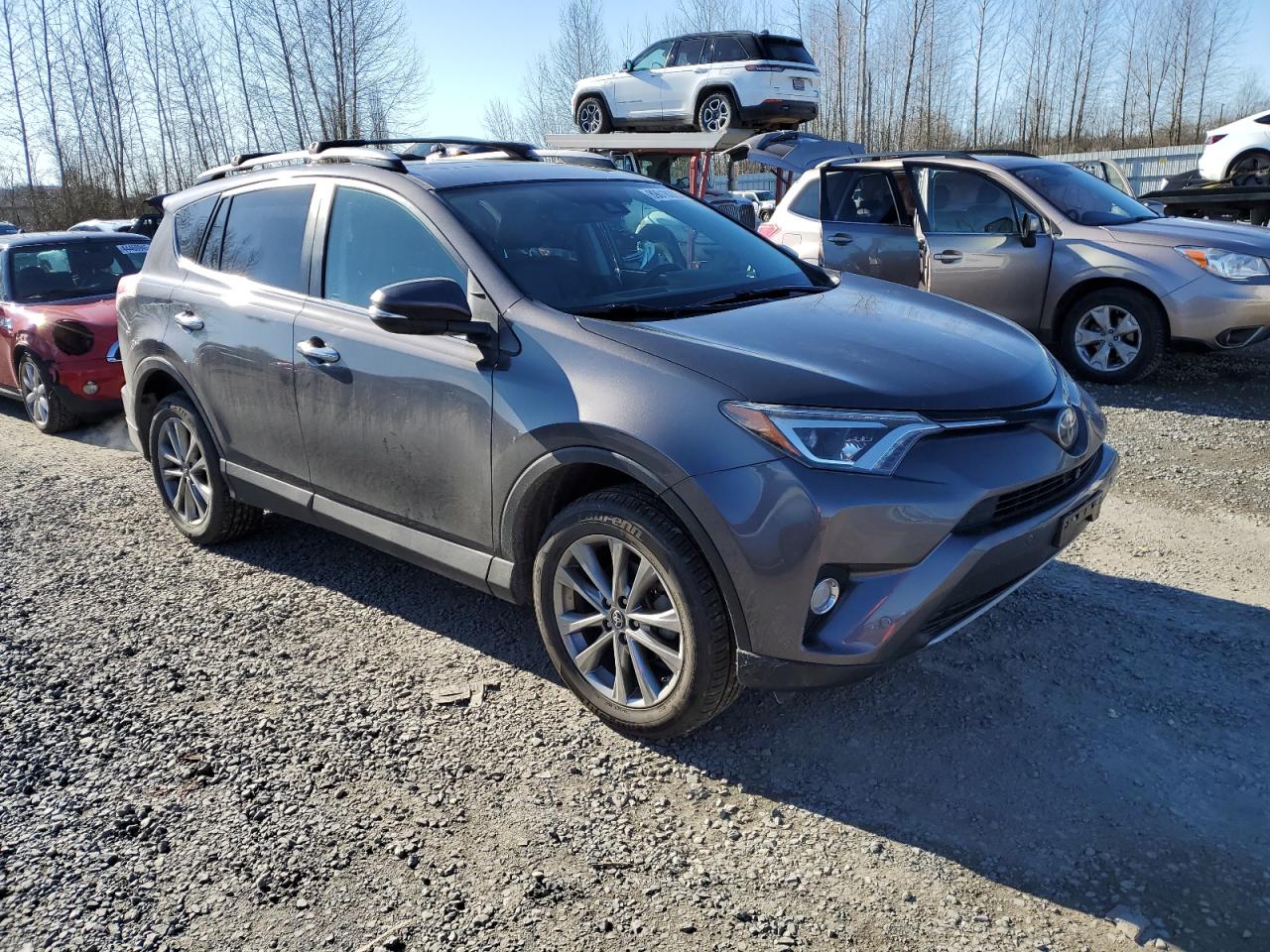 2017 Toyota RAV 4 VIN 2T3DFREV9HW610088 Copart auction photo, side damage thumbnail 4