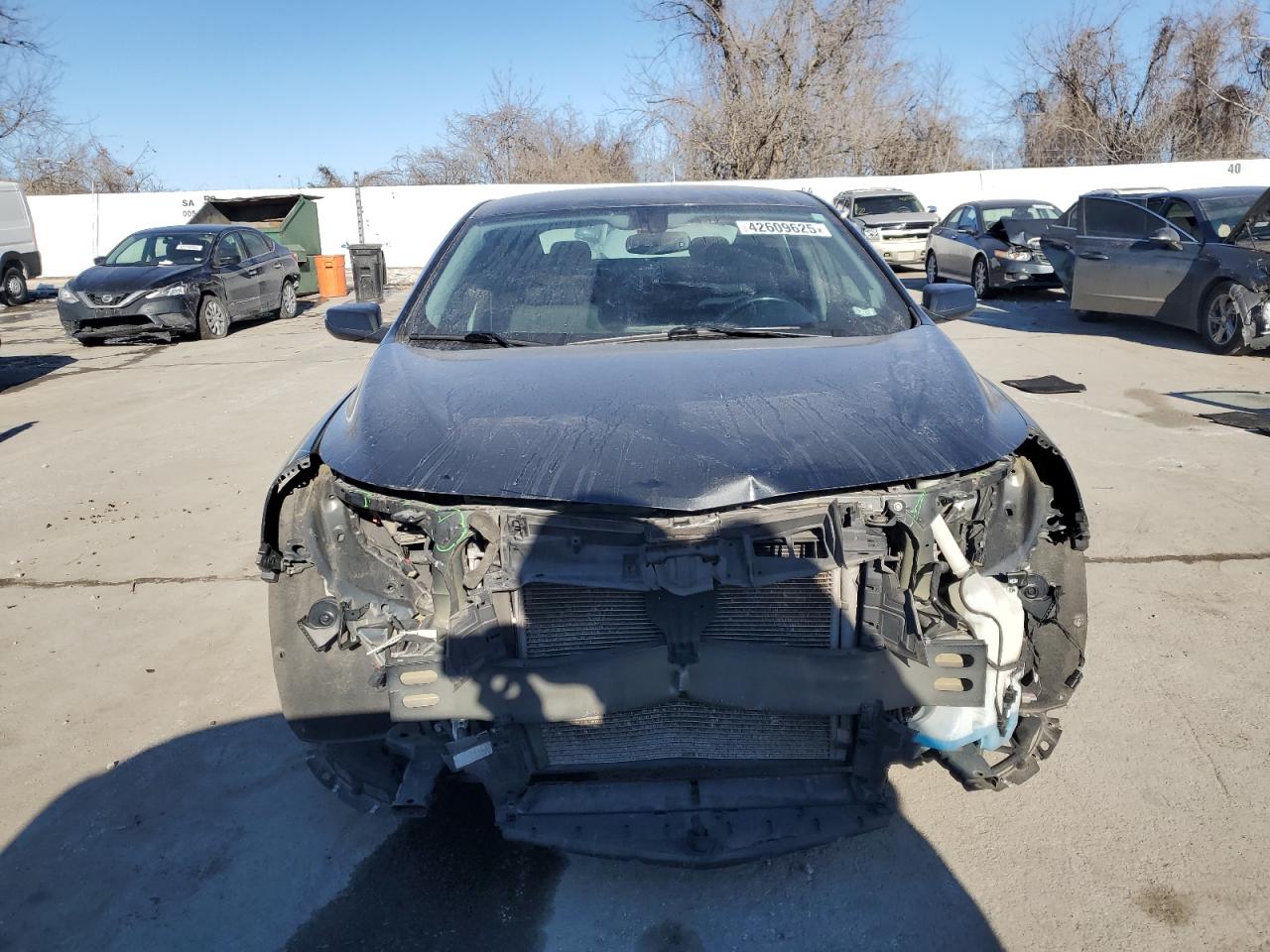 2017 Chevrolet Malibu VIN 1G1ZE5ST5HF252633 Copart auction photo, front end damage thumbnail 5