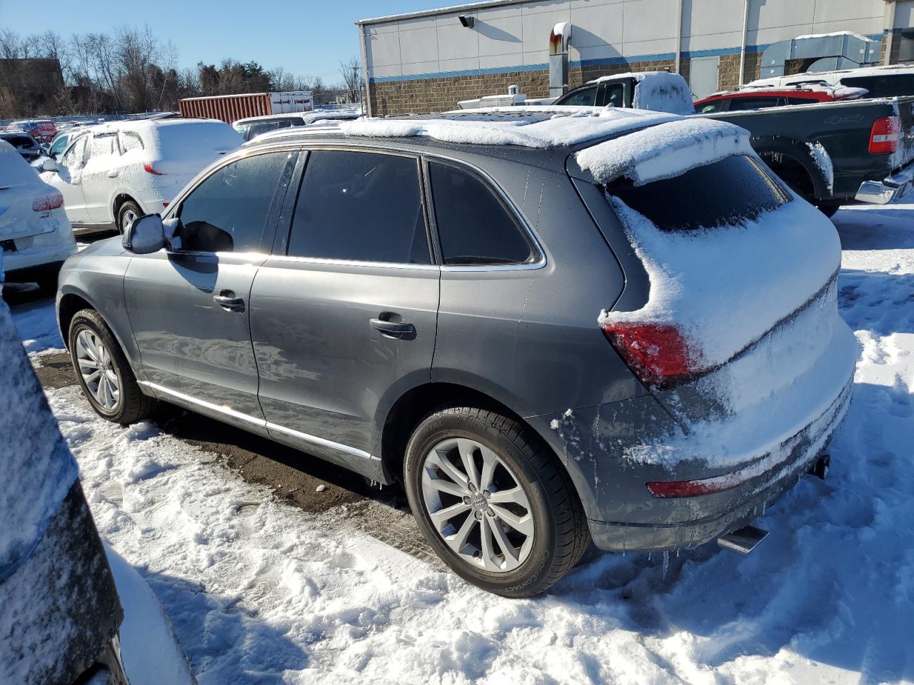 2013 Audi Q5 VIN WA1LFAFP9DA045129 Copart auction photo, rear end damage thumbnail 2