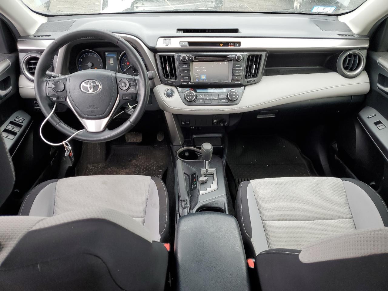 2017 Toyota RAV 4 VIN JTMRFREVXHD217820 Copart auction photo, rear end / side damage thumbnail 8