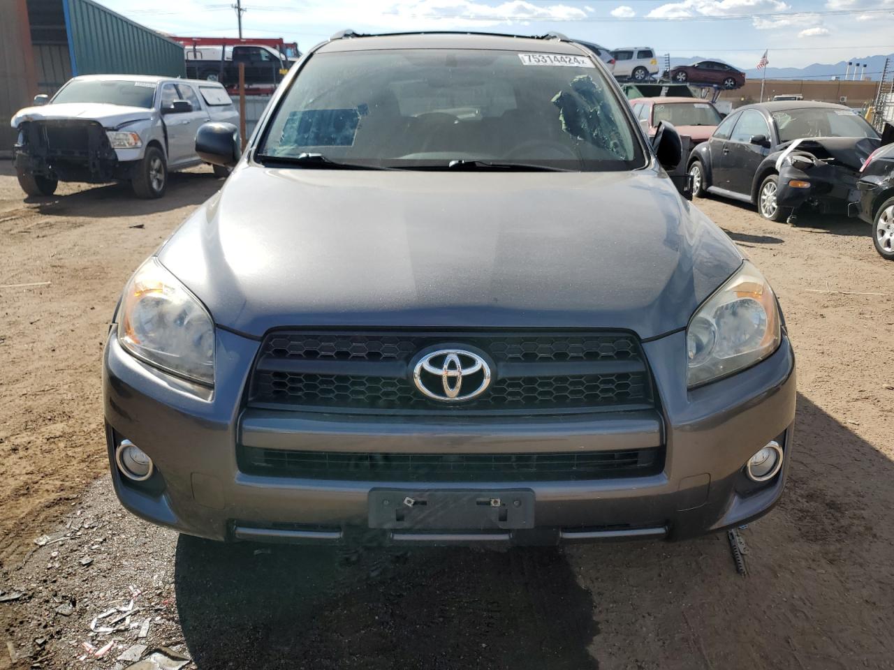2009 Toyota RAV 4 VIN JTMBF32VX9D013717 Copart auction photo, rear end damage thumbnail 5