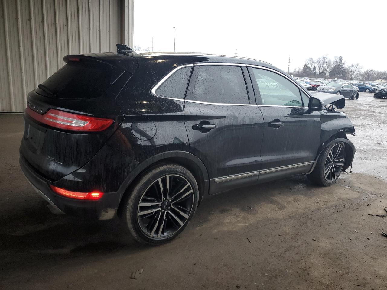 2017 Lincoln MKC VIN 5LMTJ3DH3HUL23726 Copart auction photo, front end / side damage thumbnail 3