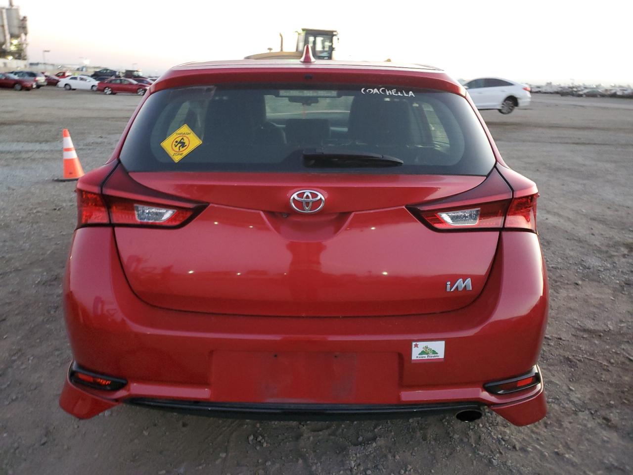 2018 Toyota Corolla VIN JTNKARJE9JJ565245 Copart auction photo, front end damage thumbnail 6
