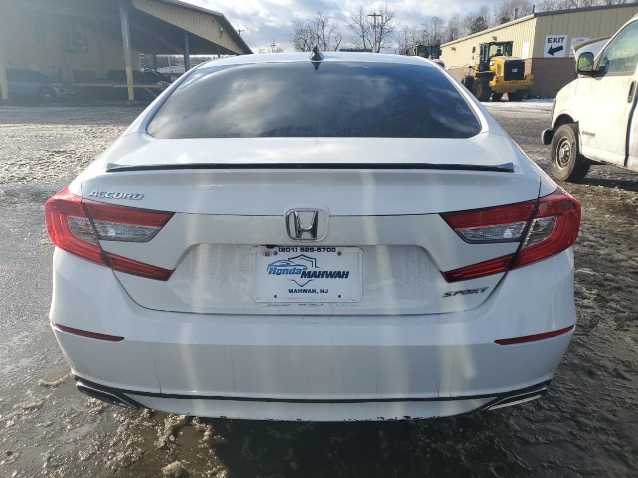 2021 Honda Accord VIN 1HGCV1F34MA009193 Copart auction photo, front end damage thumbnail 6