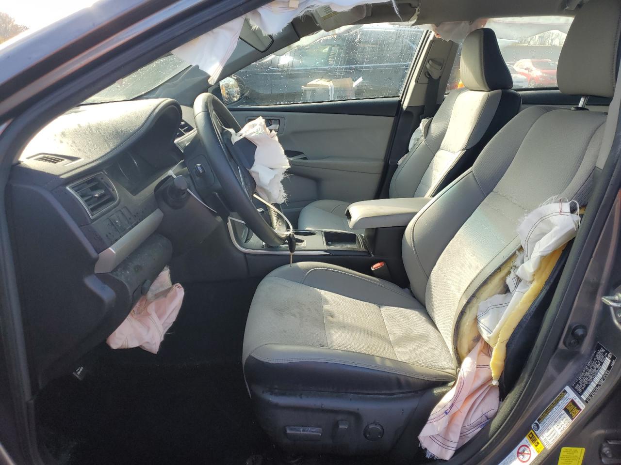 2017 Toyota Camry VIN 4T1BF1FKXHU383998 Copart auction photo, front end / side damage thumbnail 7