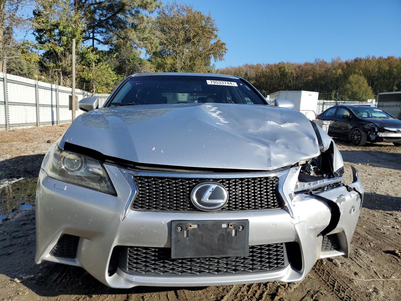 2014 Lexus GS VIN JTHCE1BLXE5025248 Copart auction photo, front end / minor dent/scratches damage thumbnail 5