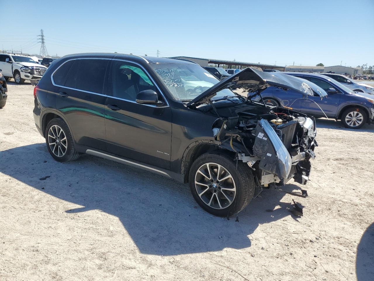 2018 BMW X5 VIN 5UXKR2C58J0Z22372 Copart auction photo, front end / minor dent/scratches damage thumbnail 4