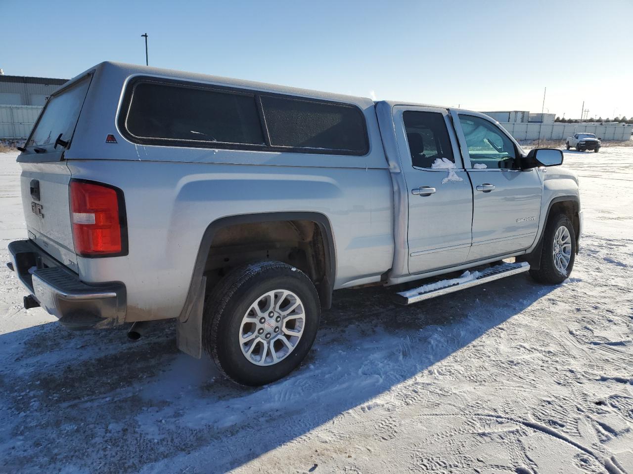 2016 GMC Sierra VIN 1GTV2MEC7GZ244289 Copart auction photo, all over / undercarriage damage thumbnail 3