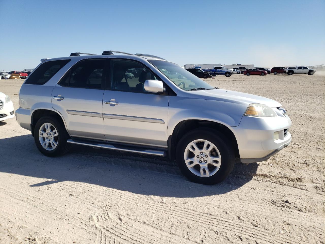 2005 Acura MDX VIN 2HNYD18645H529485 Copart auction photo, undercarriage damage thumbnail 4