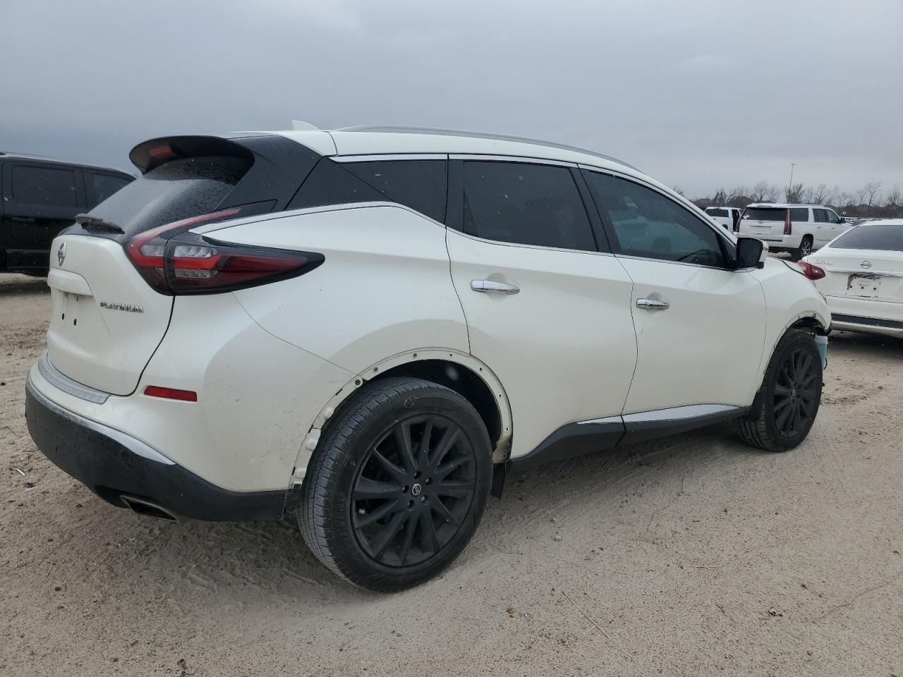 2021 Nissan Murano VIN 5N1AZ2DJ2MC112212 Copart auction photo, front end / side damage thumbnail 3