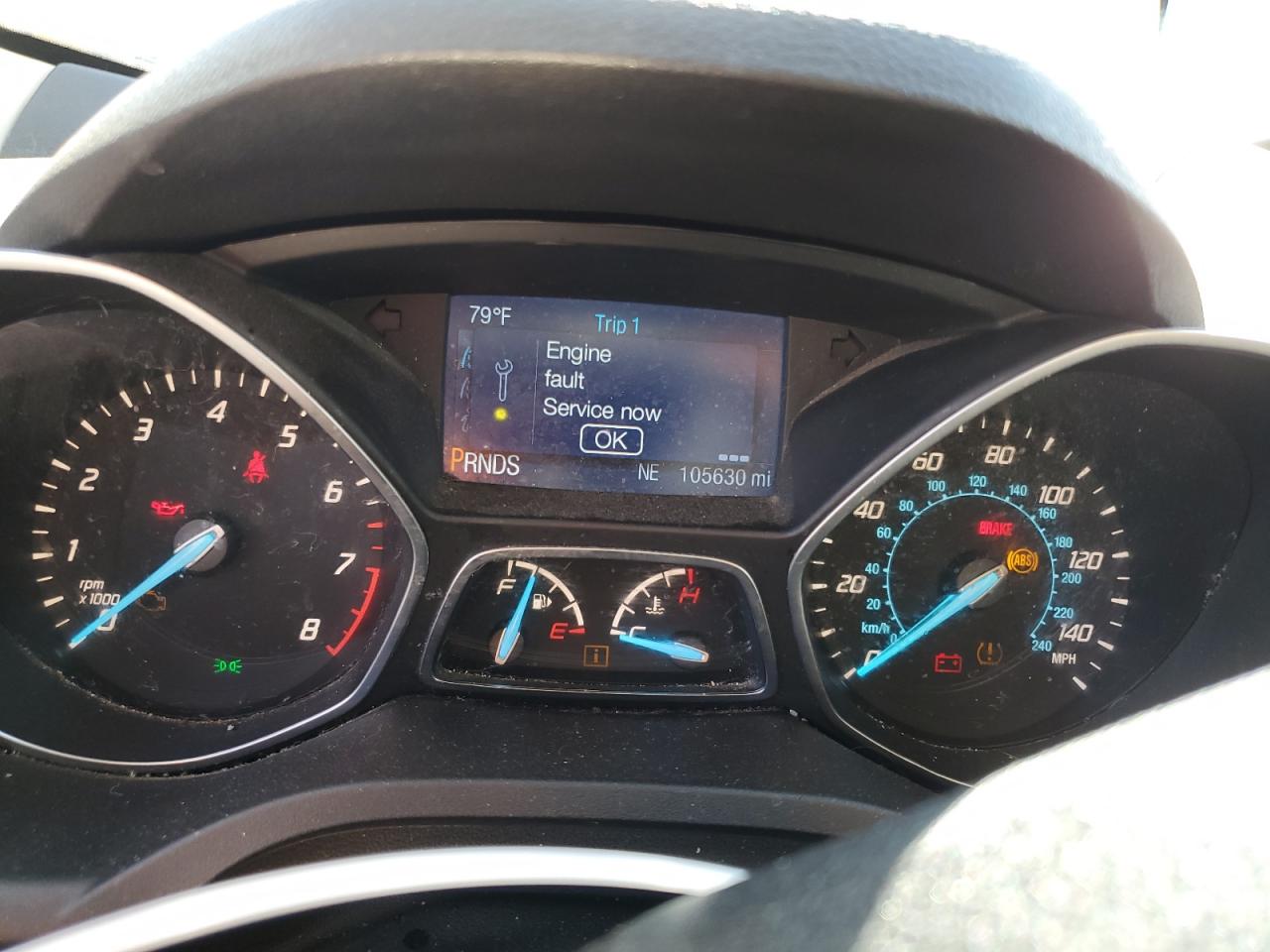 2015 Ford Escape VIN 1FMCU9G91FUB06626 Copart auction photo, front end / side damage thumbnail 9