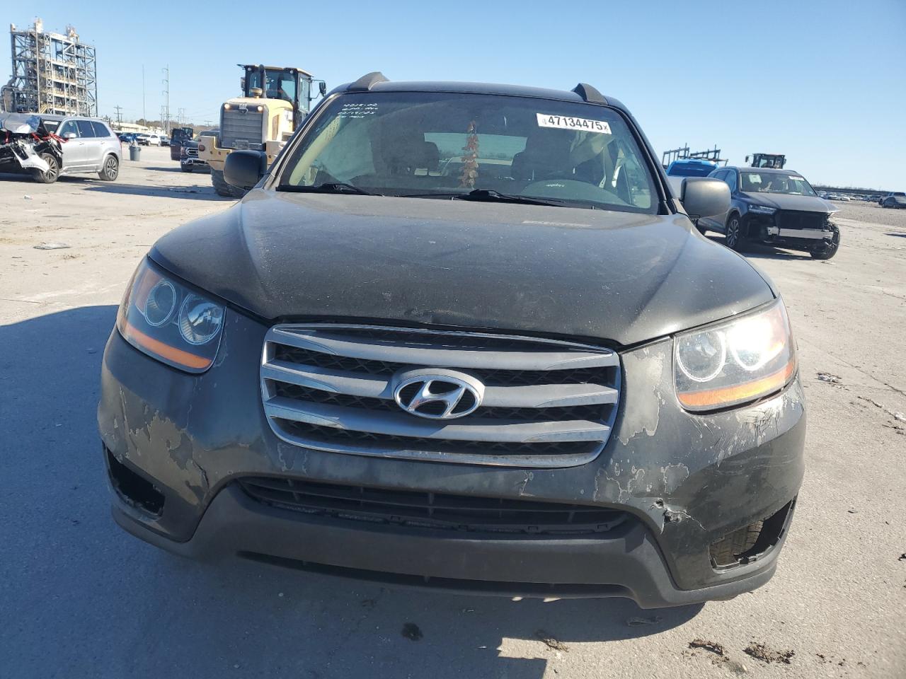 2012 Hyundai Santa Fe VIN 5XYZG3AB6CG147992 Copart auction photo, side damage thumbnail 5