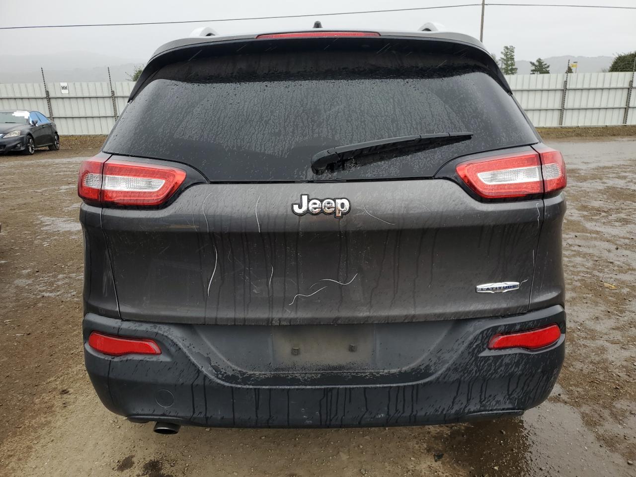 2014 Jeep Grand Cherokee VIN 1C4PJLCB4EW168707 Copart auction photo, front end / side damage thumbnail 6