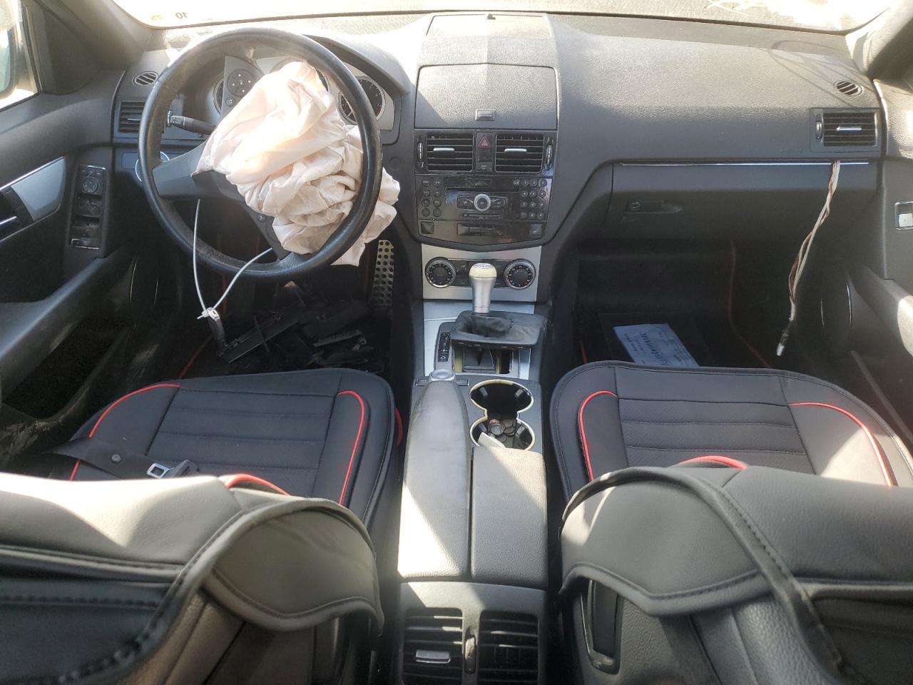 2008 Mercedes-Benz C-klasse VIN WDDGF54X88R015960 Copart auction photo, front end / minor dent/scratches damage thumbnail 8