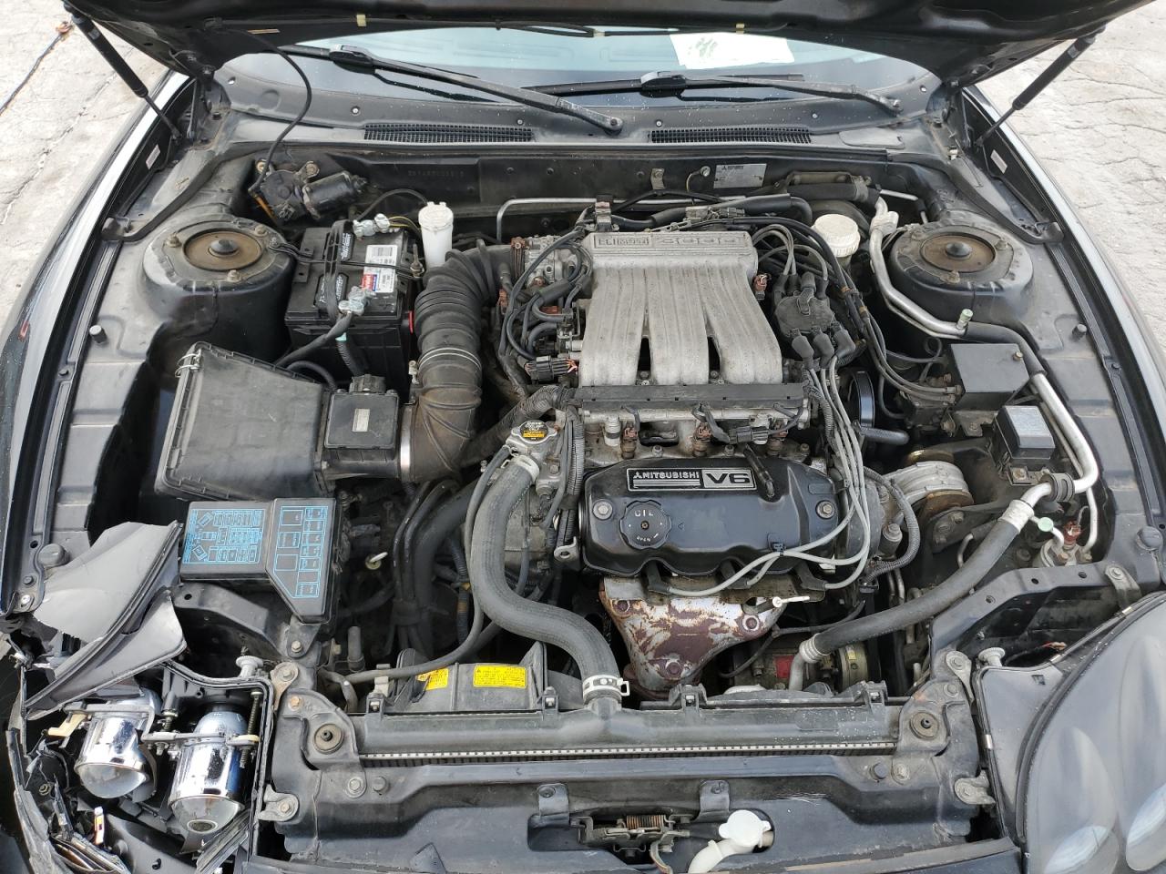 1999 Mitsubishi 3000 GT VIN JA3AM44H2XY000513 Copart auction photo, front end damage thumbnail 11