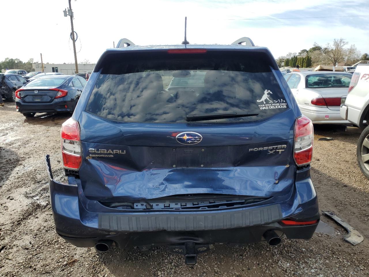 2014 Subaru Forester VIN JF2SJGPC4EH528651 Copart auction photo, frame damage damage thumbnail 6