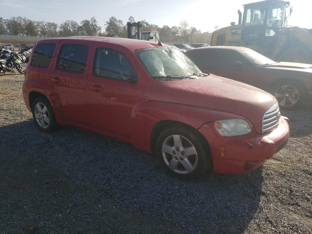 2011 Chevrolet HHR VIN 3GNBABFW6BS530666 Copart auction photo, top/roof damage thumbnail 4