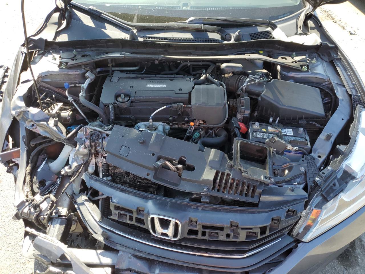 2017 Honda Accord VIN 1HGCR2F10HA076288 Copart auction photo, front end / side damage thumbnail 11